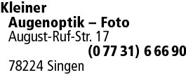 Augenoptik Kleiner Augenoptik - Foto Kleiner